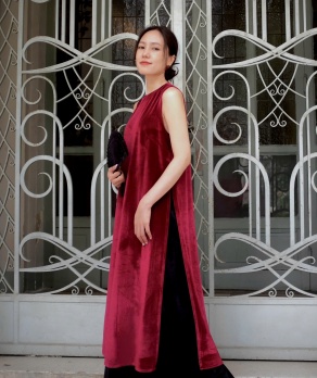 Áo dài NHUNG ĐÀO 
